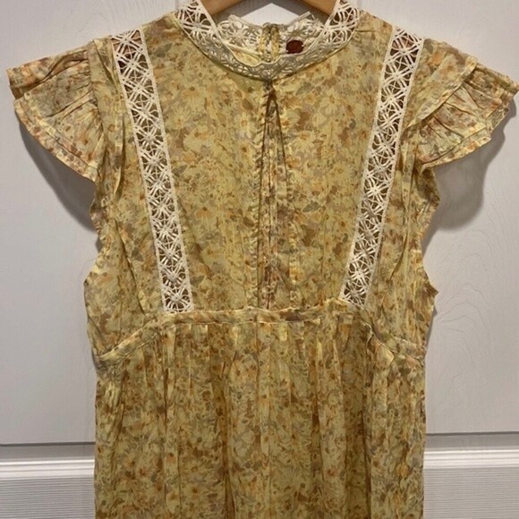 Free People one Eva cotton tunic size small NWOT - Picture 5 of 14